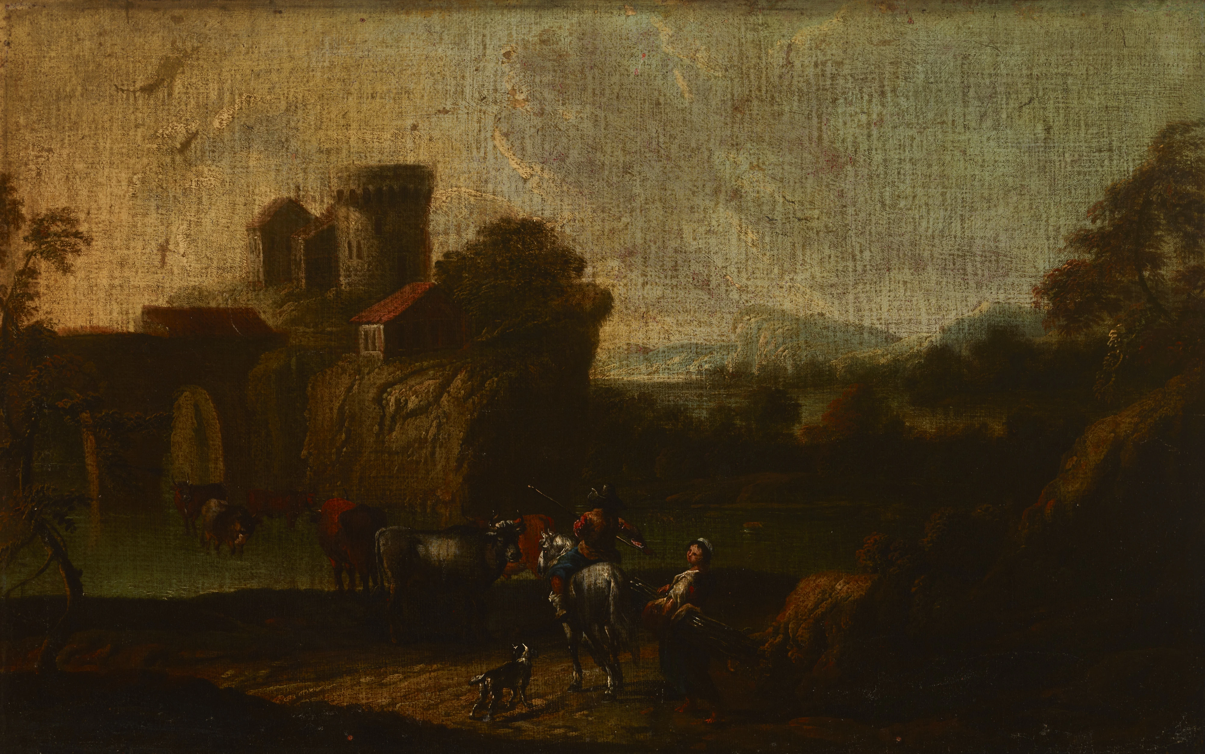 1754-Cornelis Thim - Paesaggio